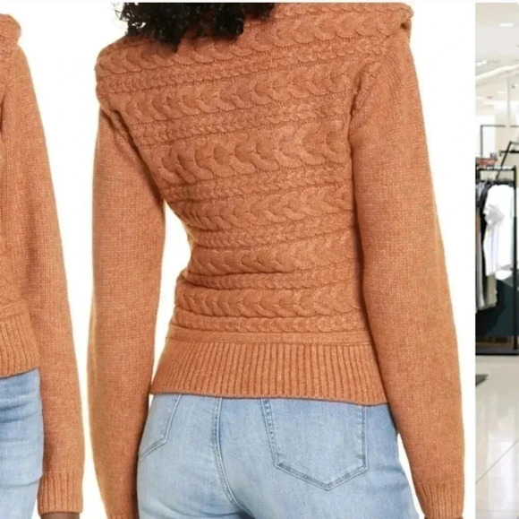 Blank NYC Horizontal Cable Knit Crewneck Chunky Sweater(M) - Picture 7 of 11